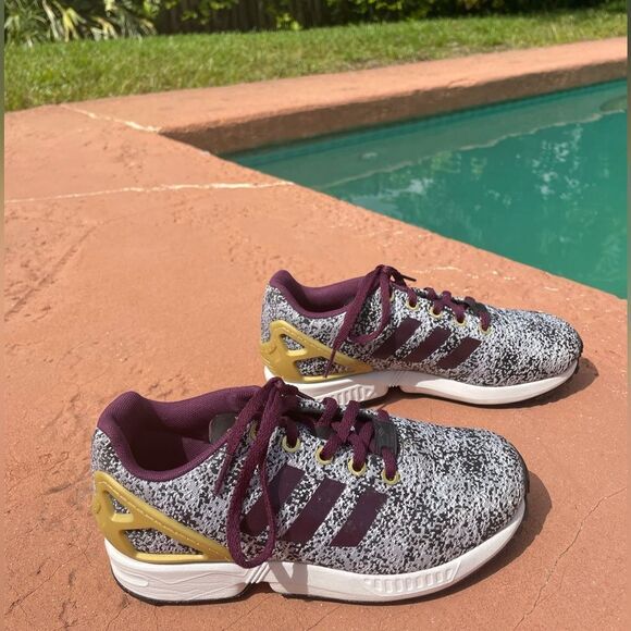 Adidas Torsion ZX Flux Sneakers Size 4 - Picture 1 of 4